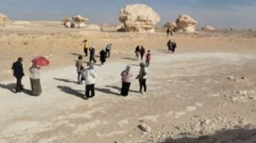 وصول الفوج الرابع من رحلات اعرف بلدك للوادي الجديد