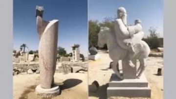 السطوحي: 30 عاما من الإبداع في سمبوزيوم أسوان.. و13 نحاتا قاموا بأعمالا عالمية