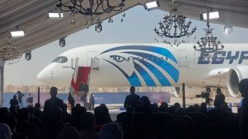 رئيس إيرباص: دخول طائرة A350-900 أسطول مصر للطيران محطة فارقة في مسيرة الناقل المصري