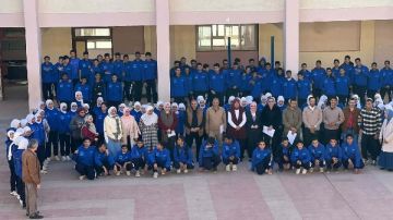 حاسبات مطروح تشارك في تحكيم مشروعات مدرسة التكنولوجيا التطبيقية