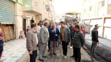 بإجمالي 1.3 كم.. محافظ الشرقية يتفقد أعمال رصف الشوارع الداخلية بالقنايات بإجمالي 1.3 كم.. محافظ الشرقية يتفقد أعمال رصف الشوارع الداخلية بالقنايات