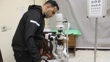 تزويد قسم الرمد بمستشفيات جامعة بني سويف بأجهزة تشخيصية متطورة