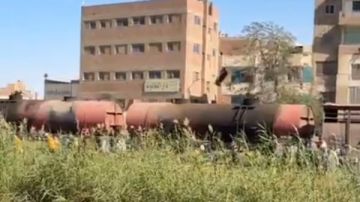 خروج قطار بضائع عن القضبان دون خسائر ببني سويف خروج قطار بضائع عن القضبان دون خسائر ببني سويف