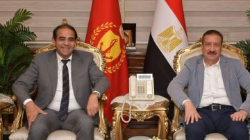 للتهنئة بثقة القيادة السياسية.. محافظ بورسعيد يستقبل رئيس الجامعة