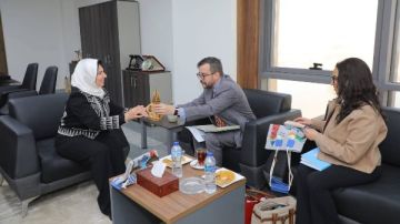 وفد رفيع المستوى من السفارة الكندية يزور دمياط