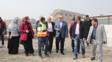 محافظ بني سويف: تركيب مصاعد كهربائية لكوبري الشاملة للتيسير على كبار السن