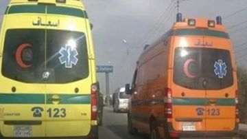 حادث مروع.. مصرع شخصين وإصابة 8 في تصادم سيارتين بمطروح