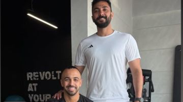 من داخل الجيم.. أفشة في أحدث ظهور عبر إنستجرام