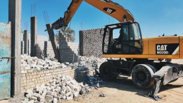 إزالة 20 حالة تعد في حملات على المباني المخالفة بأسيوط