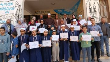 المنطقة الأزهرية بالإسكندرية تكرم الفائزين في مسابقة تحدي القراءة العربي المنطقة الأزهرية بالإسكندرية تكرم الفائزين في مسابقة تحدي القراءة العربي