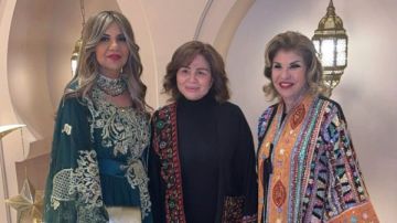 بالقفاطين.. إلهام شاهين وهالة سرحان وبوسي في سحور رمضاني