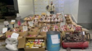 ضبط مليون ونصف قطعة ألعاب نارية فى حملات أمنية بالمحافظات ضبط مليون ونصف قطعة ألعاب نارية فى حملات أمنية بالمحافظات