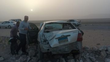 وفاة زوجة ونجل رئيس بالمحكمة الاقتصادية بأسيوط وإصابته في حادث انقلاب سيارة