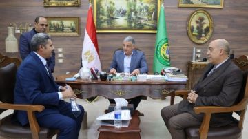 محافظ الإسماعيلية يستقبل وكيل وزارة الزراعة الجديد لبحث التعاون المشترك