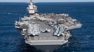 حاملة الطائرات الأمريكية جيرالد فورد تصل إلى إسرائيل