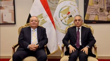 وزير العدل يستقبل رئيس مجلس الدولة لتهنئته بتولي مهام منصبه