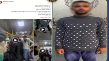 حجز المتهم بالتحرش بفتاة أتوبيس المقطم للتحريات