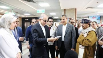 محافظ المنيا يتفقد تجهيزات مستشفى ديرمواس ووحدة طب الأسرة بتل العمارنة محافظ المنيا يتفقد تجهيزات مستشفى ديرمواس ووحدة طب الأسرة بتل العمارنة