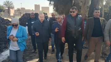 نائب محافظ الجيزة يتابع ميدانيا أعمال تحويل المرافق بمشروع تطوير طريق الحفرية نائب محافظ الجيزة يتابع ميدانيا أعمال تحويل المرافق بمشروع تطوير طريق الحفرية