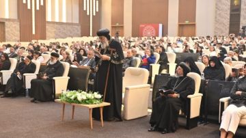 قداسة البابا يشهد حفل الباروسيا لجوقة وأوركسترا القديس كيريل القبطية الأوربية