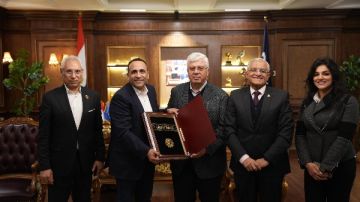 وزير التعليم العالي يتفقد التجهيزات الحديثة والبنية التحتية المتطورة بجامعة اللوتس بالمنيا