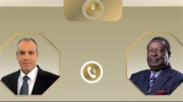 وزير الخارجية يؤكد لنظيره الكيني أهمية تعزيز التنسيق بين البلدين إزاء القضايا الإقليمية وزير الخارجية يؤكد لنظيره الكيني أهمية تعزيز التنسيق بين البلدين إزاء القضايا الإقليمية