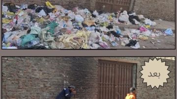 يتم رفعها باستمرار.. محلية قنا توضح حقيقة تراكمات القمامة بمنطقة التعمير
