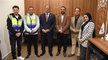 افتتاح غرفة العمليات المركزية بالمبنى الإداري للحرم الجامعي بـجامعة العاصمة