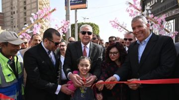 محافظ الغربية يفتتح المرحلة الثانية من تطوير كورنيش كفر الزيات