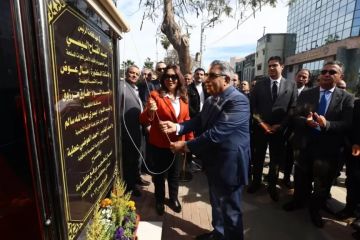 وزيرا التنمية المحلية والتموين ومحافظ الدقهلية يفتتحون نادي العاملين بالمحافظة صور