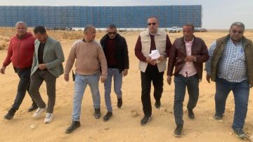 جولة تفقدية للامتداد الجنوبي بالقاهرة الجديدة .. صور