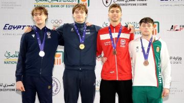 برونزية لمصر.. نتائج منافسات فردي الناشئين تحت 20 عاما بكأس العالم للسلاح بالقاهرة
