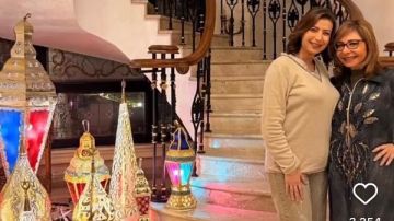 لقطة غير متوقعة في رمضان.. ظهور لميس الحديدي وسط عائلة عمرو أديب يثير التساؤلات