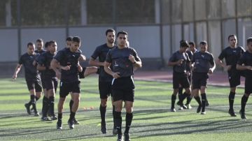 تدريب عملي للحكام في مركز المنتخبات الوطنية