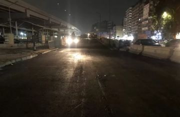  محافظ الجيزة يتابع أعمال تطوير مطلع كوبري أرض اللواء بالعجوزة