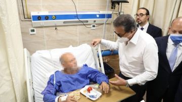 وزير الصحة يتفقد النموذج الأول لرعاية السكتة الدماغية بمستشفى القناطر الخيرية وزير الصحة يتفقد النموذج الأول لرعاية السكتة الدماغية بمستشفى القناطر الخيرية