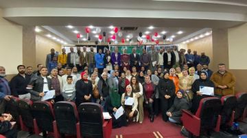 حياة كريمة بالإسكندرية تحتفي بالجدعان وتكرم متطوعيها المتميزين حياة كريمة بالإسكندرية تحتفي بالجدعان وتكرم متطوعيها المتميزين