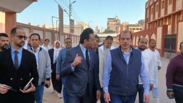 قنديل ودويدار يتفقدان عددا من المنشآت الصحية بسوهاج