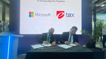 إى تاكس توقع مذكرة تفاهم مع مايكروسوفت لتعزيز استخدام الذكاء الاصطناعي في تطوير المنظومة الضريبية