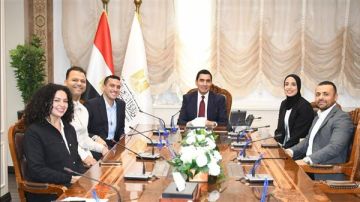 وزير الشباب يلتقي لجنة اللاعبين باللجنة الأولمبية لبحث دعم الأبطال والاستعدادات المقبلة