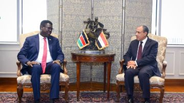وزيرا خارجية مصر وجنوب السودان يبحثان تعزيز الشراكة والاستفادة المتبادلة من نهر النيل