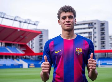 اتحاد الكرة المصري يتلقى رسالة من برشلونة بشأن حمزة عبدالكريم.. ماذا جاء فيها؟