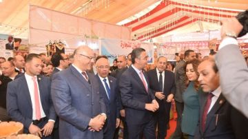 افتتاح معرض أهلا رمضان بمدينة بنها