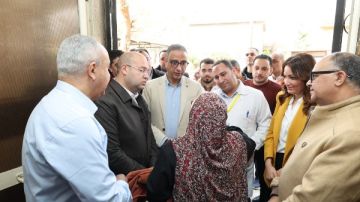 محافظ الجيزة يتفقد مستشفى البدرشين المركزي ومركز طب الأسرة بدهشور محافظ الجيزة يتفقد مستشفى البدرشين المركزي ومركز طب الأسرة بدهشور