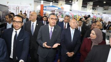 وزير التموين و محافظ القاهرة يفتتحان معرض أهلا رمضان بمدينة نصر