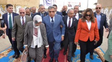 وزيرة التنمية المحلية ومحافظ الدقهلية يفتتحان المجزر الآلي بالسنبلاوين بتكلفة 26 مليون جنيه