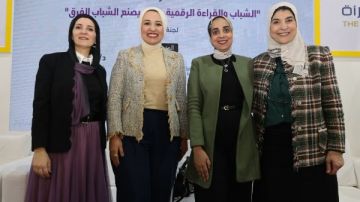 ندوة بجناح المجلس القومي للمرأة تناقش القراءة الرقمية كأداة للتعلم والتثقيف