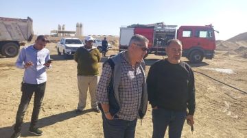 حي جنوب الغردقة: السيطرة على حريق في خلاطة أسفلت دون إصابات