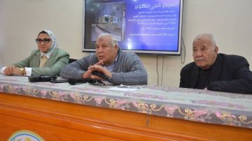 محافظ الوادي الجديد يلتقي الفرق الرياضية من ذوي الاحتياجات الخاصة