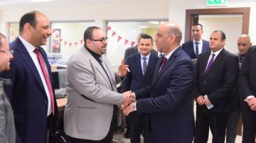 حسن رداد للعاملين بوزارة العمل: أنا منكم وسنعمل بروح الفريق الواحد حسن رداد للعاملين بوزارة العمل: أنا منكم وسنعمل بروح الفريق الواحد